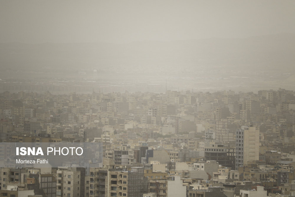 آلودگی هوا سنندج