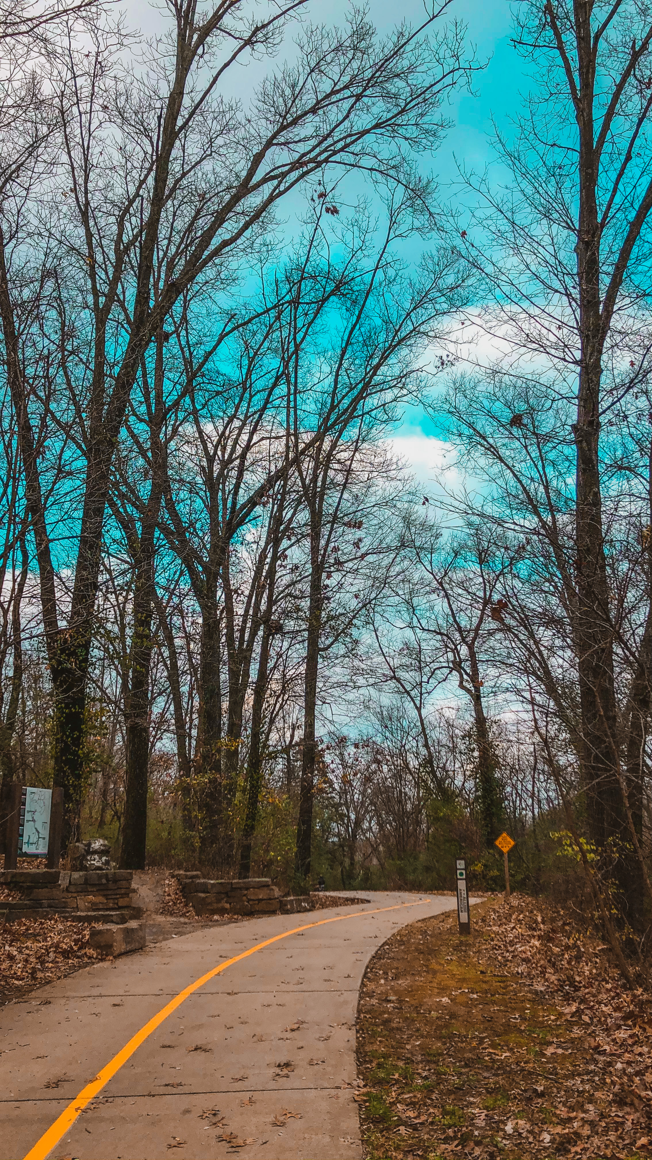 پاییز پارک بِنتُنویل در ایالت آرکانزاس آمریکا