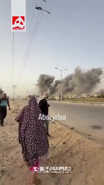 ببینید| تلاش اسرائیل برای ترور محمد سنوار در حمله‌ای سنگین به خان‌یونس