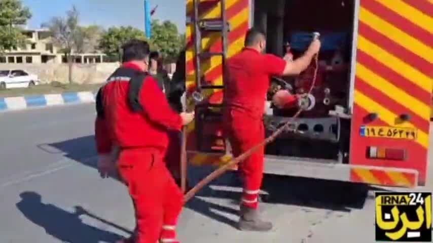 ببینید| آتش‌سوزی نیزارهای گچساران