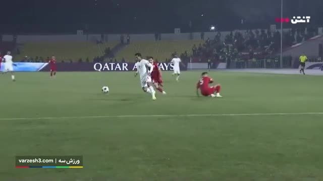 گل دوم ایران به قرقیزستان توسط حردانی + ویدئو