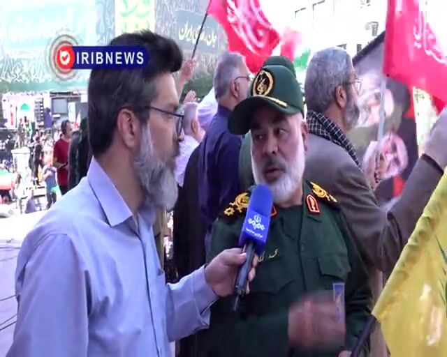 ببینید| فرمانده نیروی زمینی سپاه: برای مقابله با هرگونه اشتباه محاسباتی دشمن ۱۰۰ درصد آماده‌ایم و با قدرت پاسخ خواهیم داد
