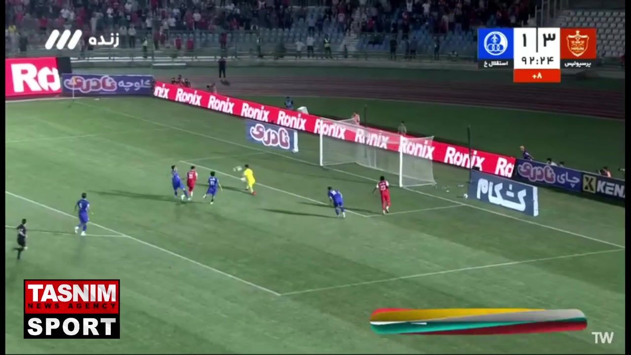 ببینید| گل چهارم پرسپولیس به استقلال خوزستان