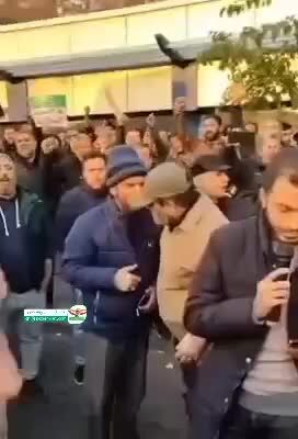 ببینید | تجمع حامیان امر به معروف و نهی از منکر؛ به مسئولین دستور می‌دهیم که تل آویو و حیفا را با خاک یکسان کنید!