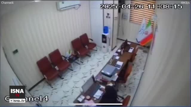 ببینید| تصاویر جدید از لحظه انفجار در بندر شهید رجایی از دوربین یکی از شرکت‌های ترخیص