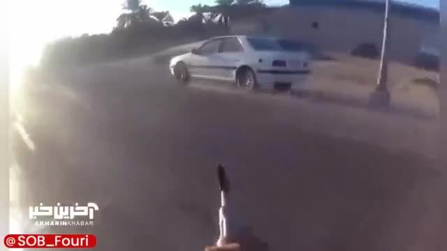 ببینید| لحظه ترور فرمانده پاسگاه منطقه شهردراز در ایرانشهر توسط گروه تروریستی جیش الظلم