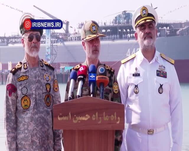 ببینید| سرلشکر حاتمی: بیگانگان باید منطقه را ترک کنند 