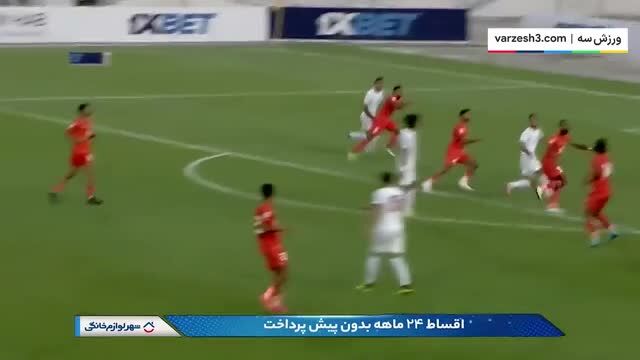 ببینید| گل اول ایران به هند توسط حسین‌زاده