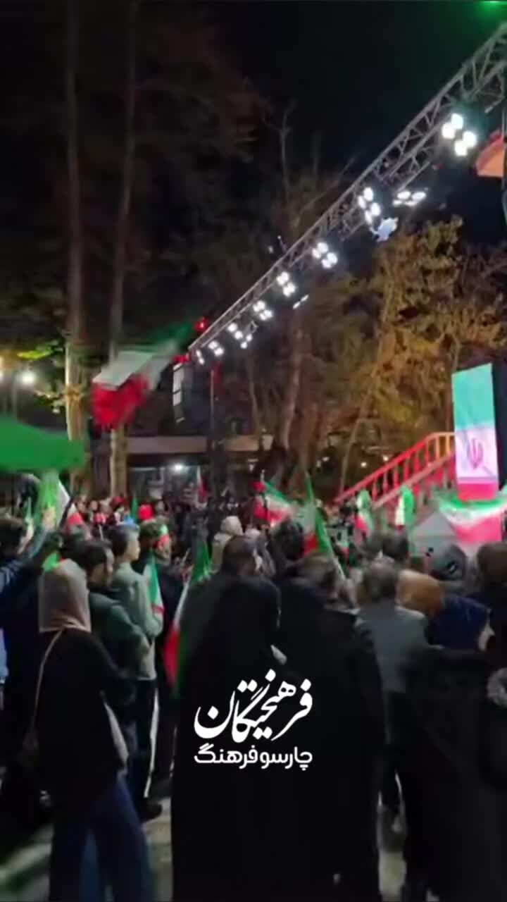 ببینید| پخش کنسرت خواننده زن لبنانی در باغ فردوس!