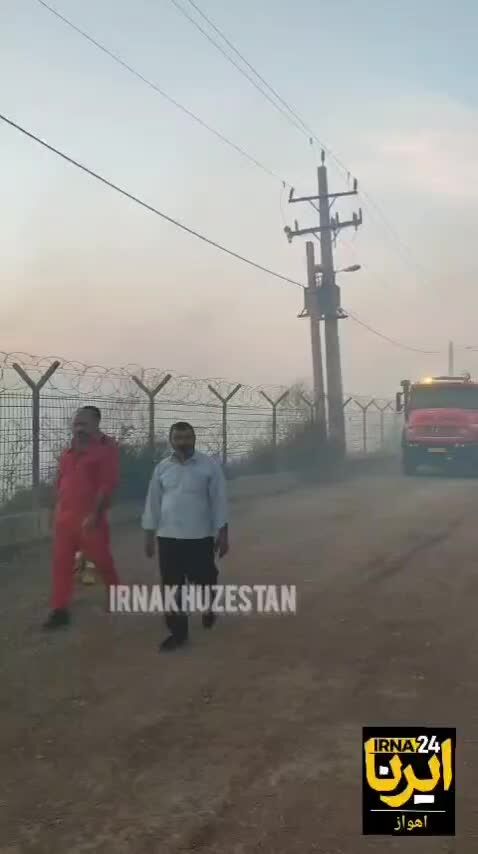 ببینید| مهار آتش‌سوزی در هورالعظیم، مرز ایران و عراق