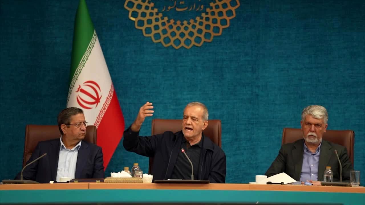 ببینید| رئیس‌جمهور: شورای عالی امنیت ملی با قاطعیت مصوب کرده مذاکره کنیم