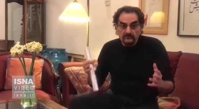 پیام تشکر شهرام ناظری پس از بهبودی + ویدئو