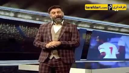 واکنش نژادپرستانه علی انصاریان به صحبت‌های گزارشگر افغانستانی + ویدئو