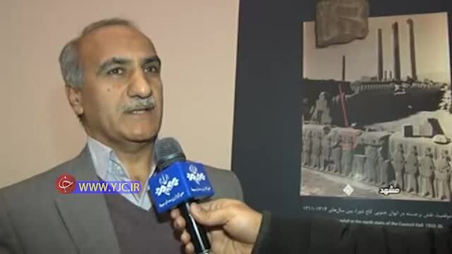 رونمایی از سردیس سرباز هخامنشی + ویدئو