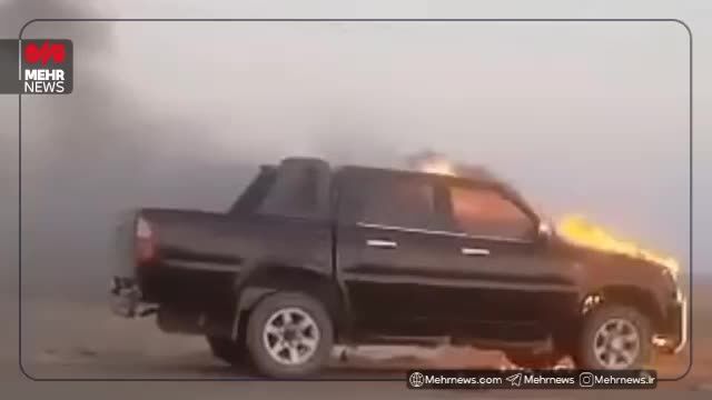 ببینید| حمله مسلحانه به خودروی مهندس پروژه انتقال آب چابهار - زاهدان