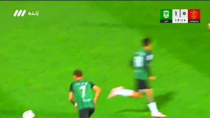ببینید| گل اول خیبر به پرسپولیس