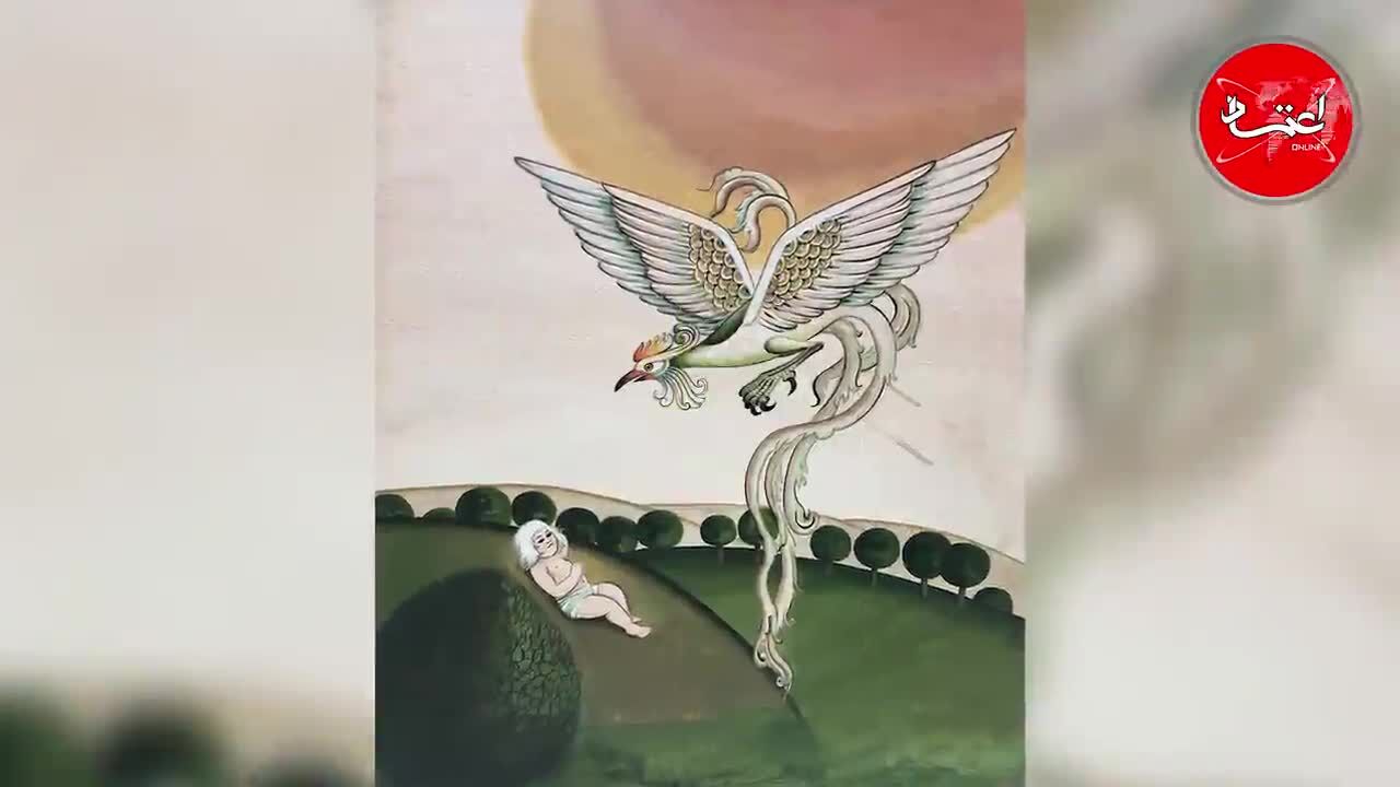 نقاشی که نوگرایی غربی را با فرهنگ ایرانی پیوند زد