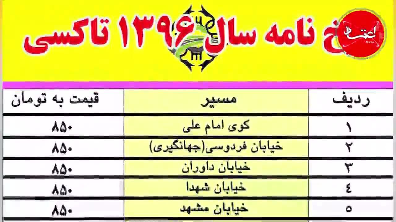 وقتی افزایش سالانه کرایه تاکسی‌ها با نرخ تورم نمی‌خواند