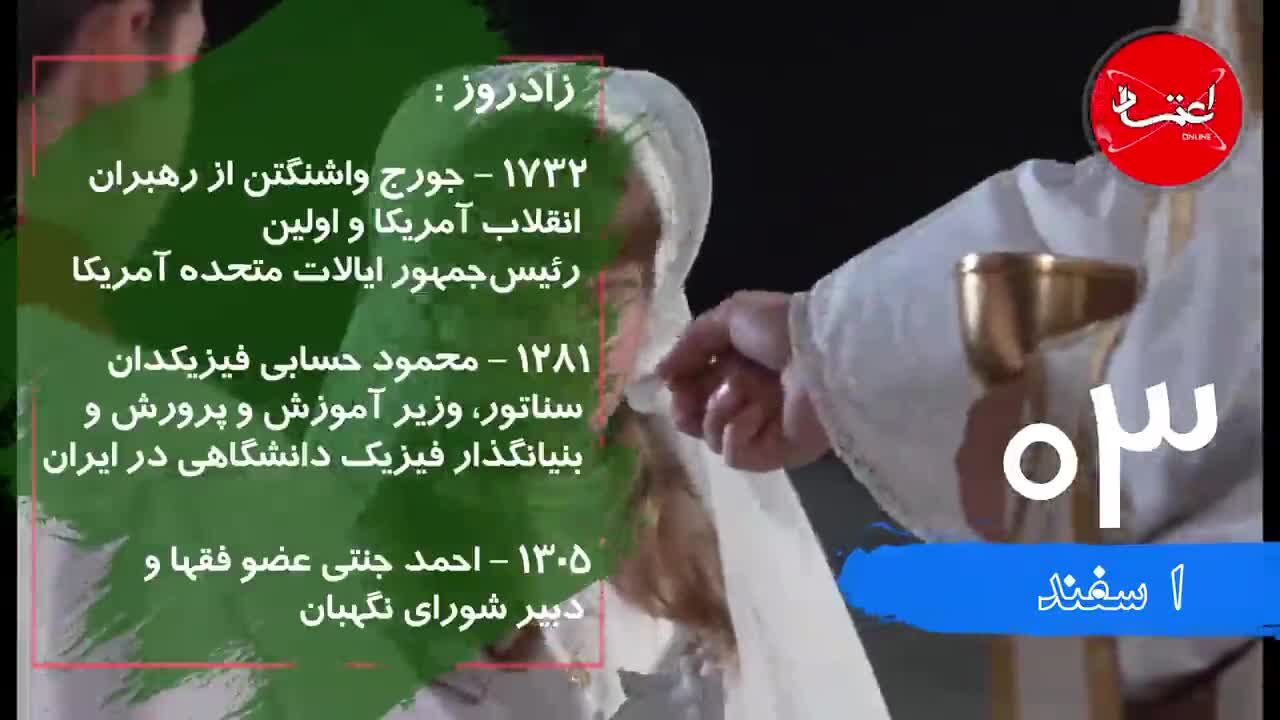 رویداد‌های مهم تاریخی سوم اسفندماه