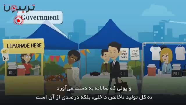 تولید ناخالص داخلی و درآمد دولت چیست؟