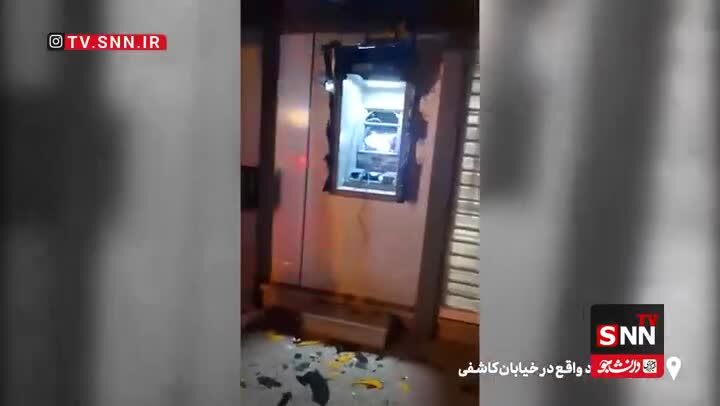 ببینید| لحظه اصابت گلوله مستقیم به نیروهای حافظ امنیت در سبزوار 
