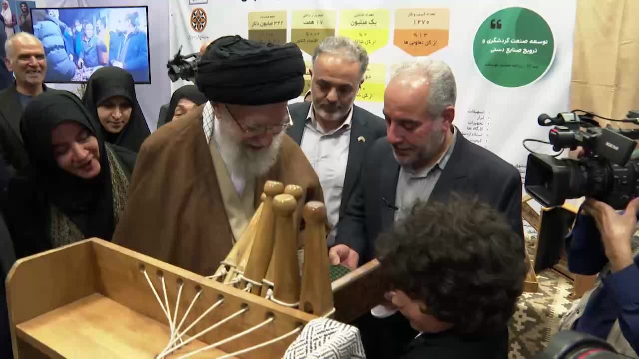 ببینید| هدیه جالب تولیدکننده نوجوان به رهبر انقلاب 