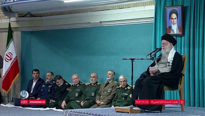 ببینید| رهبر انقلاب: ادعای اروپایی‌ها مبنی بر عمل نکردن ایران به تعهدات خود حرف زور است؛ بی‌چشم و رویی هم حدی دارد