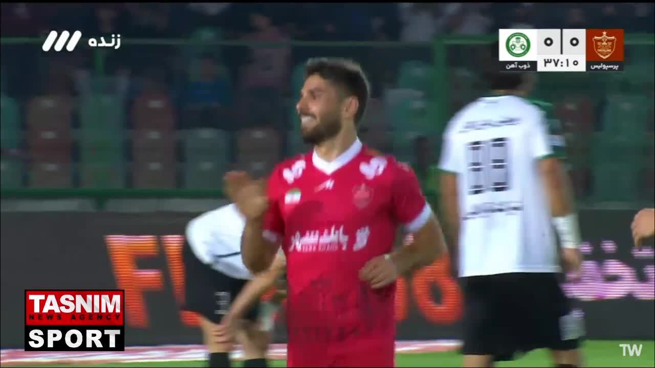 ببینید| گل اول پرسپولیس به ذوب‌آهن