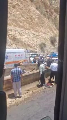 ببینید |‌ویدئویی دردناک از تصادف مرگبار اتوبوس در استان فارس