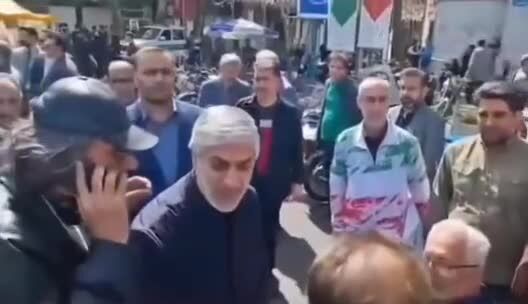خوش و بش لیدر پرسپولیس با وزیر ورزش در روز قدس خبرساز شد + ویدئو