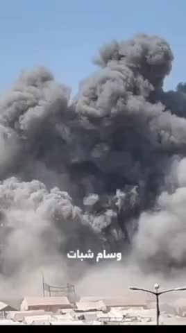 ببینید| لحظه انهدام برج مسکونی ۱۳طبقه در غزه 
