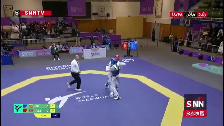 ببینید| خوش‌روش به مدال برنز رسید