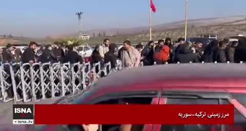ببینید| ویدئویی از لحظات بازگشت آوارگان سوری از ترکیه