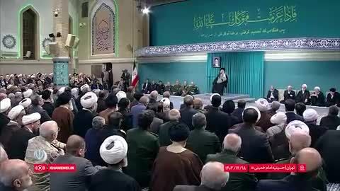ببینید| رهبر انقلاب: اصرار برخی از دولت‌های قلدر برای مذاکره، به منظور حل مسائل نیست، بلکه برای تحکّم و تحمیل توقعات خودشان است