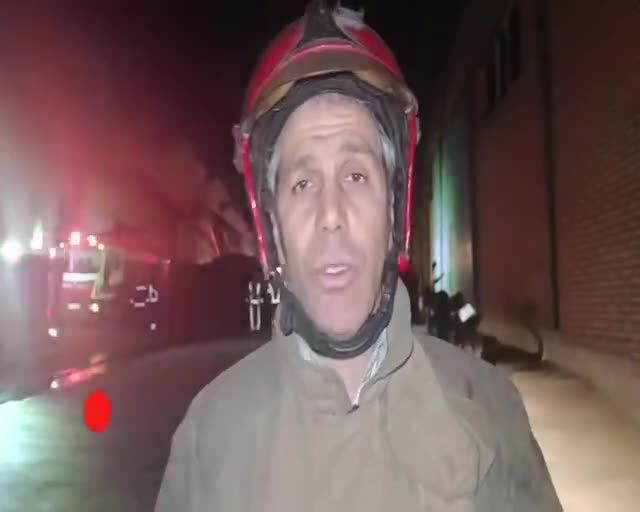  ببینید| آتش‌سوزی در کارخانه تولید کفش در جاده خاوران مهار شد 