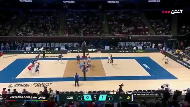 خلاصه والیبال جمهوری چک 3 - ایران 1