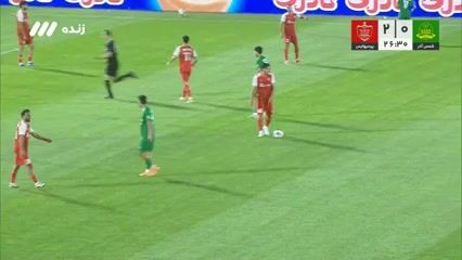 ببینید| خلاصه‌ بازی شمس‌آذر مقابل پرسپولیس