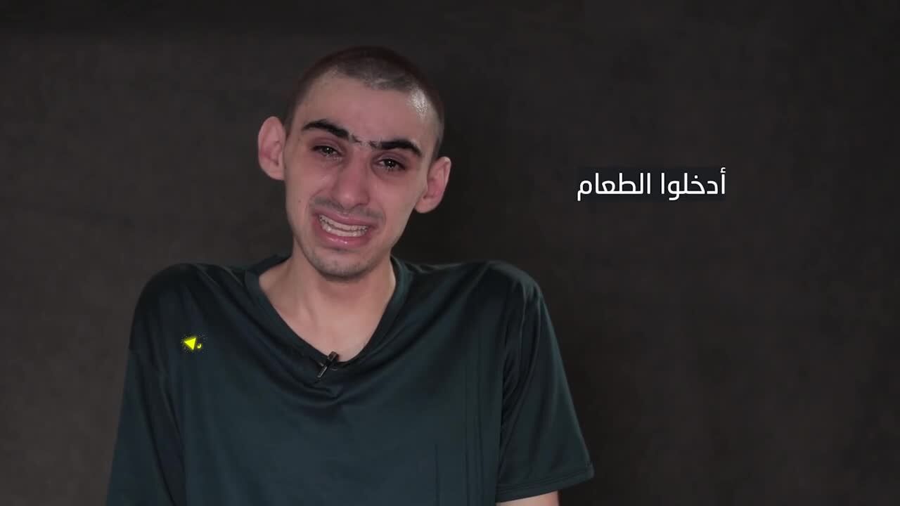 ببینید|سرباز اسرائیلی اسیر در غزه: قبل از اینکه از گرسنگی بمیرم غذا را وارد غزه کنید