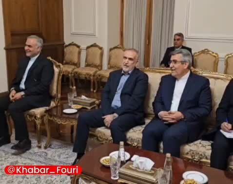 ببینید| دیدار مشاور امنیت ملی عراق با وزیر خارجه 