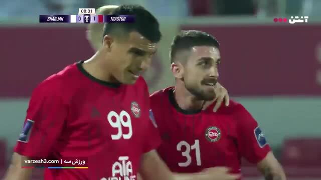 ببینید| گل اول تراکتور به شارجه