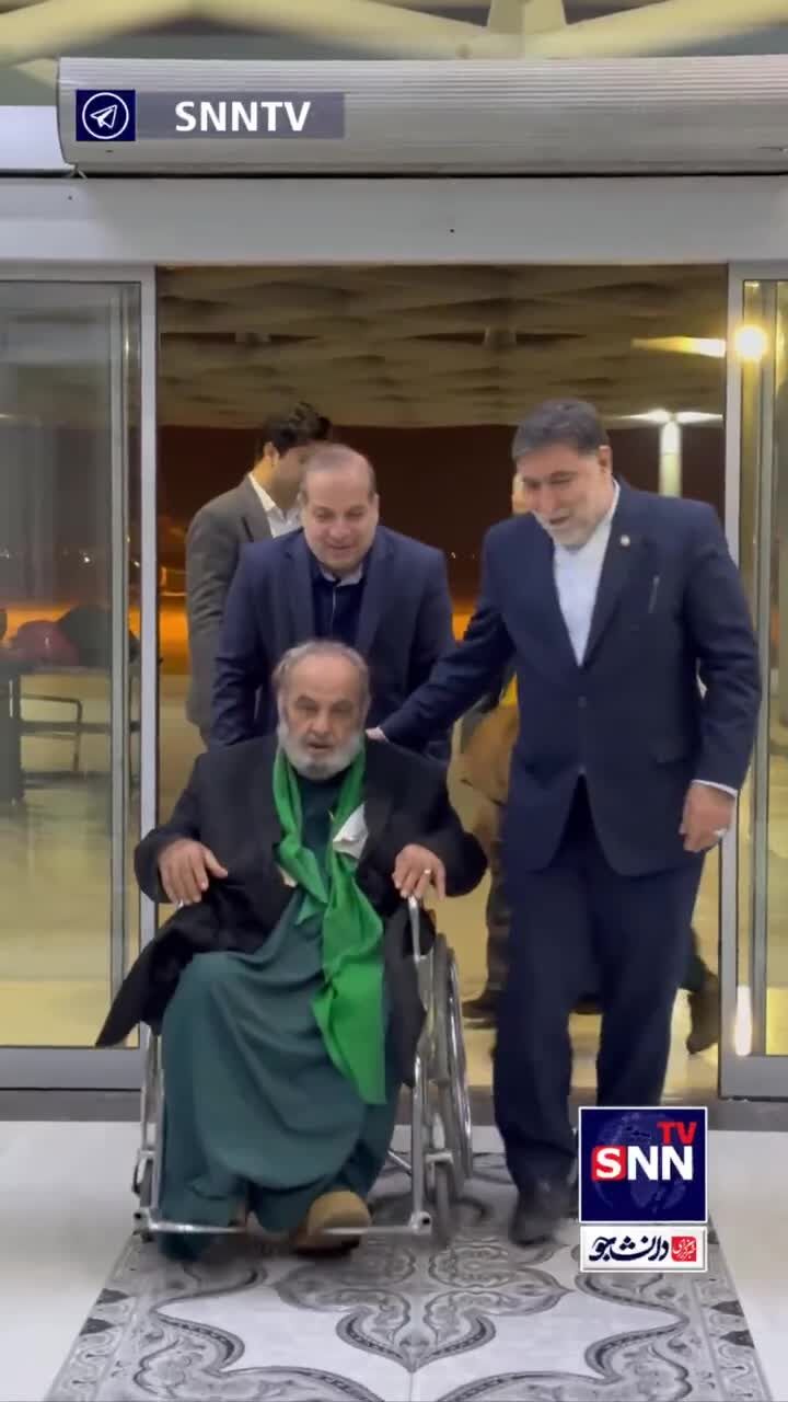 ببینید | لحظه بازگشت شهروند شجاع ایرانی از سوریه به کشور