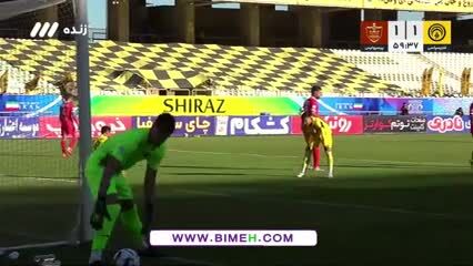 ببینید| خلاصه بازی فجرسپاسی مقابل پرسپولیس