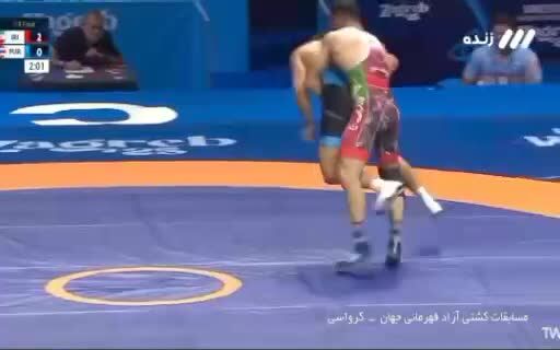 ببینید| نخودی با پیروزی کشتی قهرمانی جهان را آغاز کرد