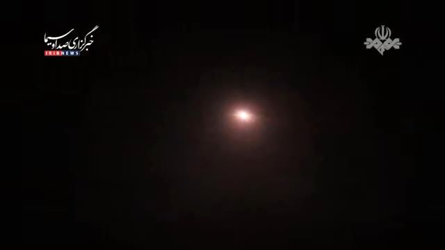 تصاویری از حملات موشکی بامدادی هوافضای سپاه به پایگاه های آمریکا در منطقه