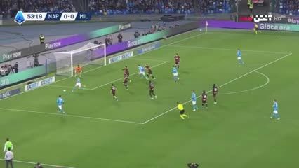 ببینید| خلاصه بازی ناپولی مقابل میلان