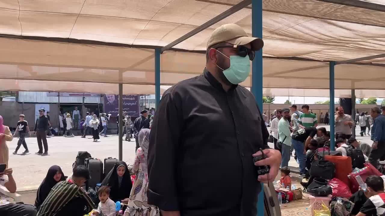 ویدئوی اختصاصی «اعتماد آنلاین» از شرایط روند خروج اتباع افغانی از مرز دوغارون