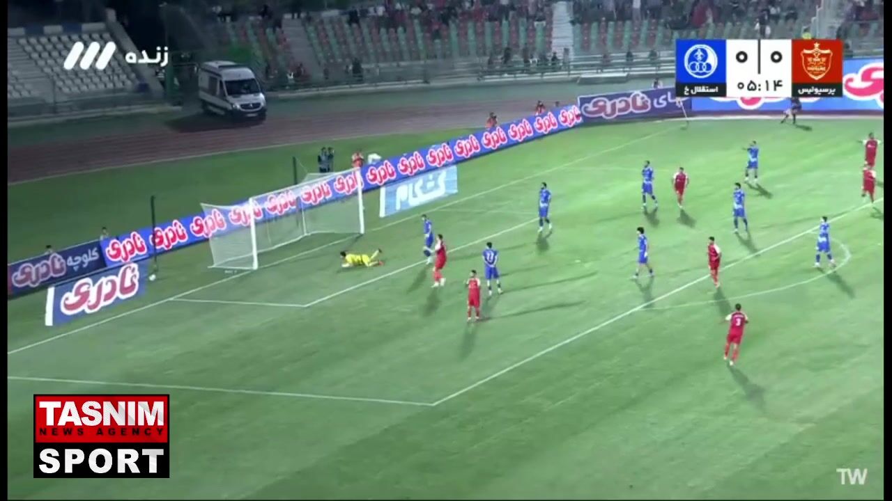 ببینید| گل اول پرسپولیس به استقلال خوزستان