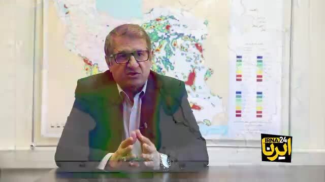 ببینید| تندباد قوی، گرد و غبار را راهی ایران کرد