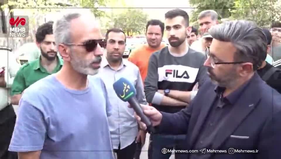 ببینید| دستبند قانون بر دستان اخلالگر نظم عمومی در محله تهرانپارس