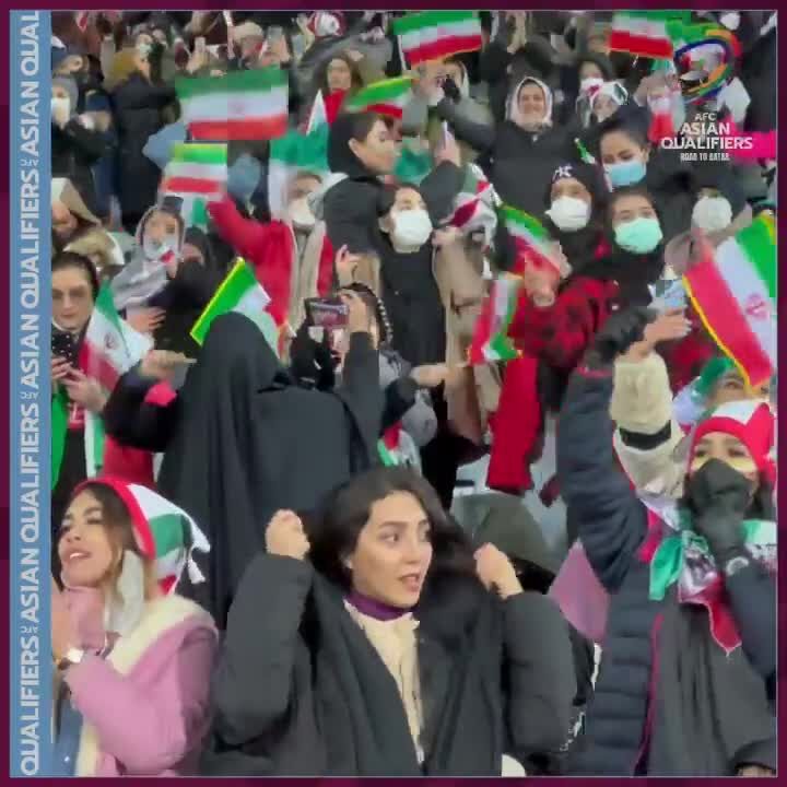 فیلمی که AFC از حضور زنان در «آزادی» منتشر کرد+ ویدئو